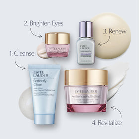 Estée Lauder Perfectionist Serum bottle adds lift and firming potential.