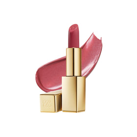 Estee Lauder Pure Color Hi-Lustre lipstick bullet for precise lip sculpting.