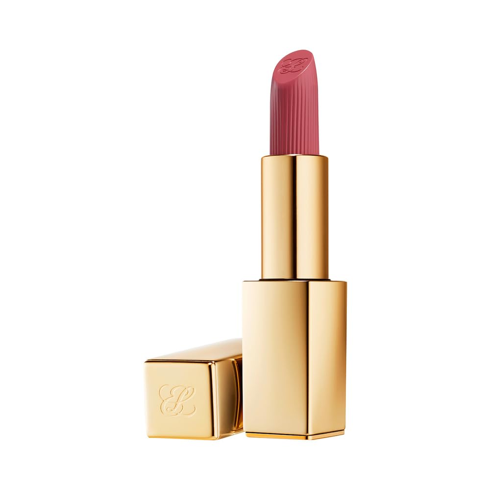 Estée Lauder Pure Color lipstick bullet with cream finish for precise shaping.