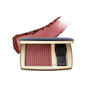 Estée Lauder The Sculpting Powder Blush Rebellious Rose closed compact with refillable design