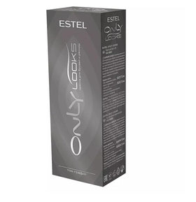 Estel Only Looks graphite tint dye packaging and instructions for easy at-home use