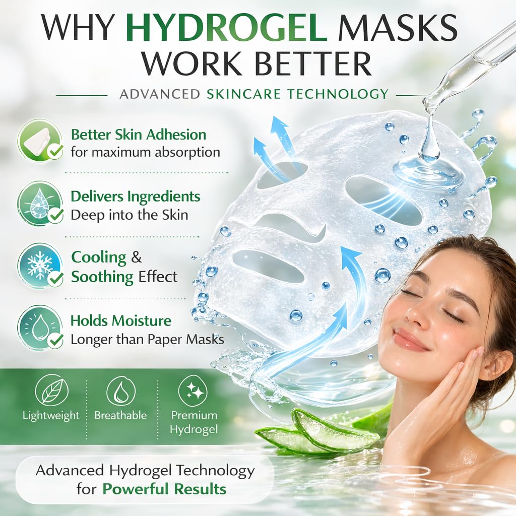 ESTHEBIEN Cooling hydrogel fit stays in place overnight