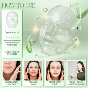 ESTHEBIEN Hydrogel mask absorbs gradually during wear