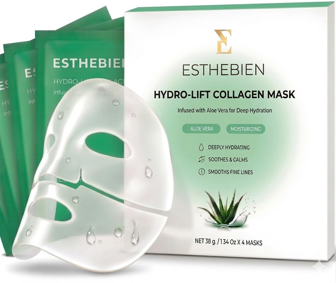 ESTHEBIEN overnight mask on face hydrogel delivers deep hydration