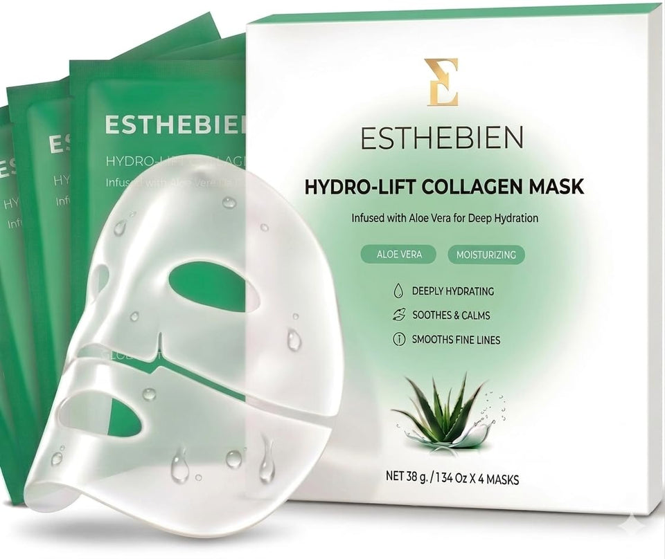 ESTHEBIEN overnight mask on face hydrogel delivers deep hydration