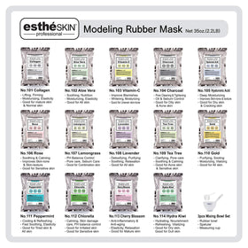 estheSKIN No.105 close-up of dry skin masking