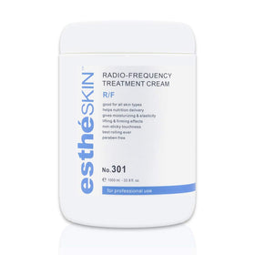 estheSKIN RF Cream bottle for professional treatments delivering rich hydration