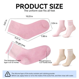 ESUOHYM socks worn during relaxation demonstrate safe seated use