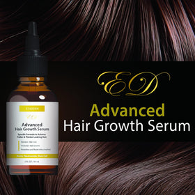 ETADERM hair-growth-serum-pump in use delivering controlled scalp application