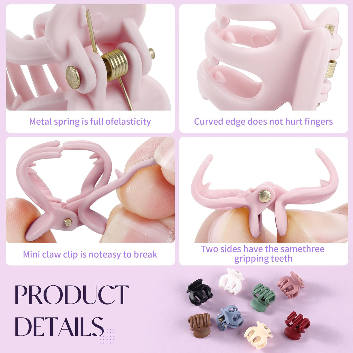 ETANEAR teeth interlock for no slip hold during workouts or commutes