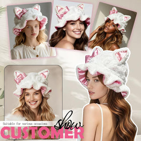 Etcial bonnet suits all hair types including curls, natural hair, wigs