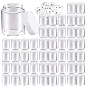 Eternal Moment 8 oz jar with clear lid for easy content visibility