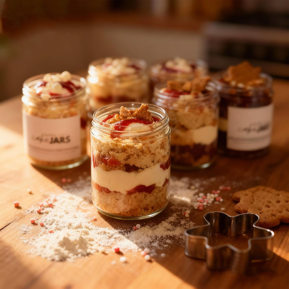 Eternal Moment label set helps organize 50 jars efficiently