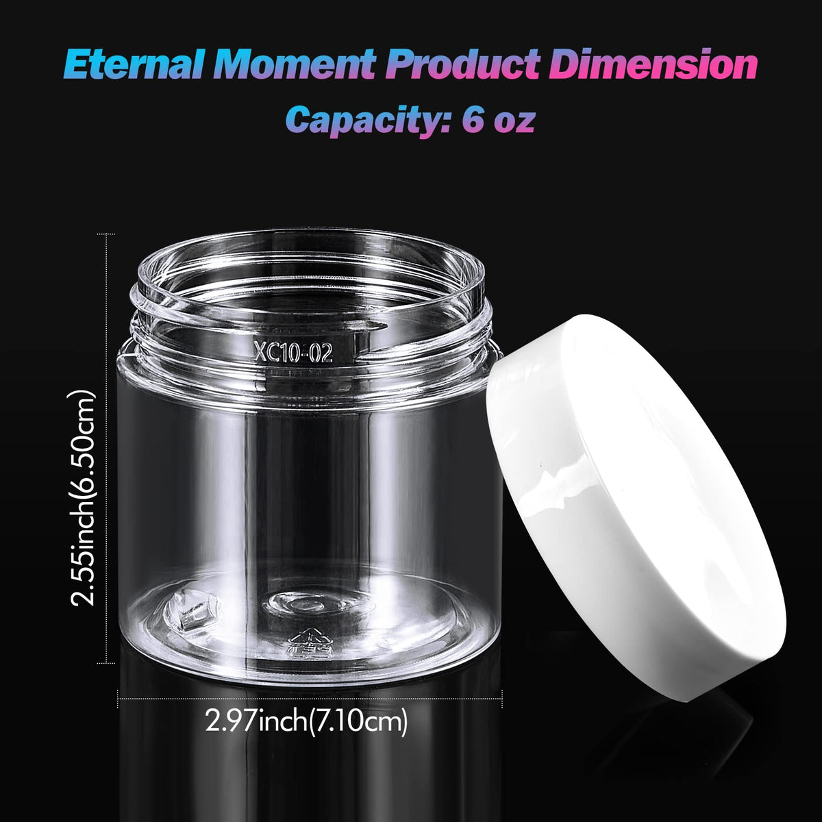 Eternal Moment leakproof airtight jar closeup preventing leaks during travel.