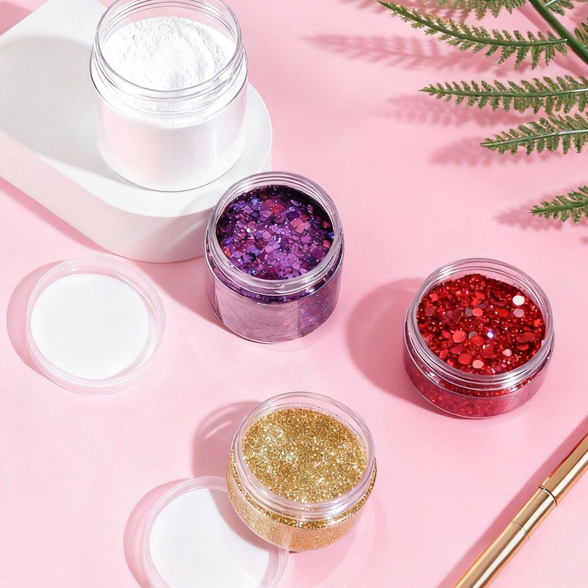 Eternal Moment jars designed for makeup, skincare, and DIY blends with stable PET
