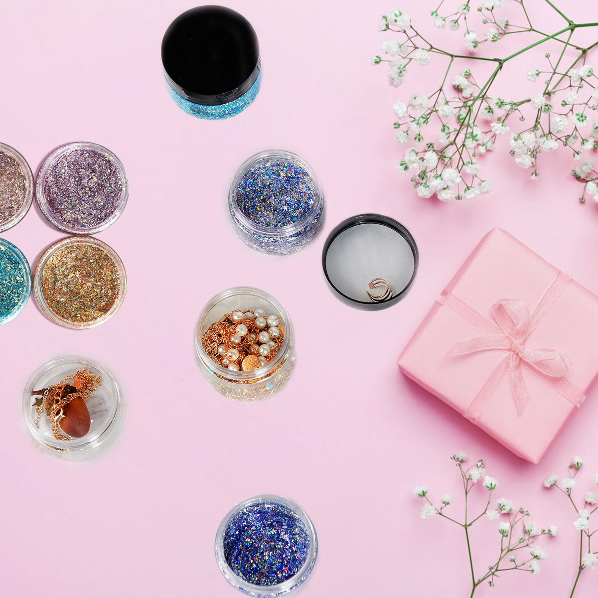Eternal Moment portable 1oz jar ideal for handbags and on-the-go storage.