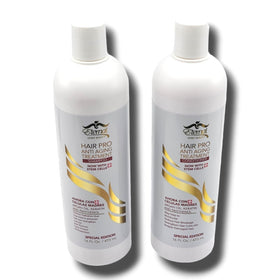 Eternal Spirit Hair Pro set box packaging highlighting a two-step routine