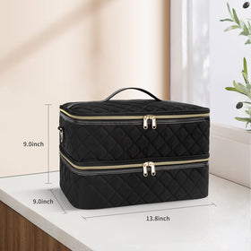 Ethereal organizer case handle and strap enable easy transport