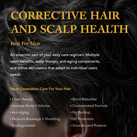 Ethica Beauty Corrective biotin-majus-root ingredients nourish hair and support resilience.