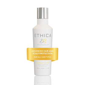 Ethica Beauty Professional Conditioner bottle showing a hydrating formula for smoother hair.