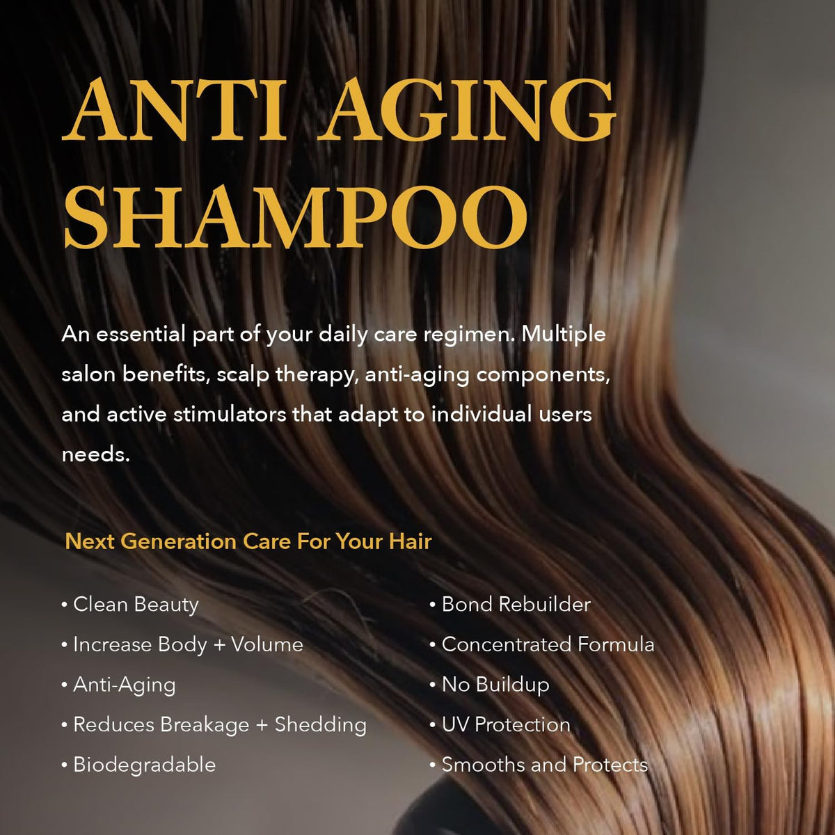 Ethica Beauty shampoo lather demonstrates a clean feel with no harsh residues.