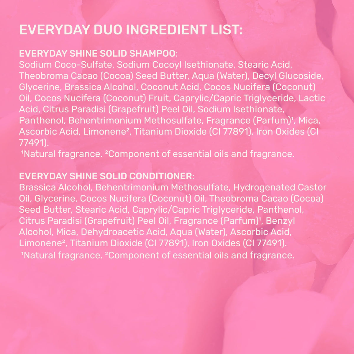 Ethique Beauty Everyday conditioner bar in hand demonstrates easy use.