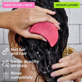 Ethique Beauty Eco-friendly packaging symbol communicates plastic-free, sustainable choice.