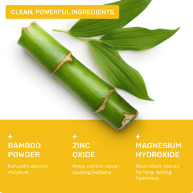 Ethique Tropical Mango texture close-up emphasizing creamy, skin-friendly deodorant.