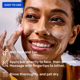 Ethique Hydrating glycerin provides gentle hydration for daily cleansing.