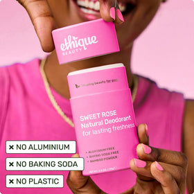 Packaging shown as recyclable and home-compostable for eco-friendly choices.