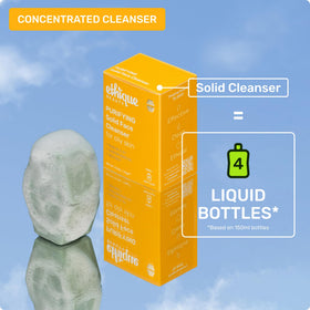 Castor oil and sweet orange oil seen on Ethique Purifying bar