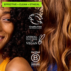Cruelty-free vegan formula with renewable ingredients from Ethique Purple Conditioner Bar