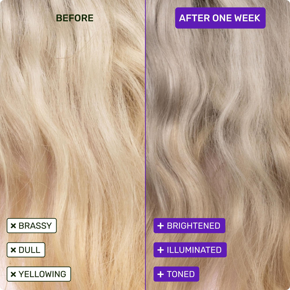 Glycerine helps hydrate and keep hair silky after using Ethique Purple Conditioner Bar