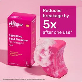 Ethique Repairing Shampoo Bar is vegan and cruelty-free