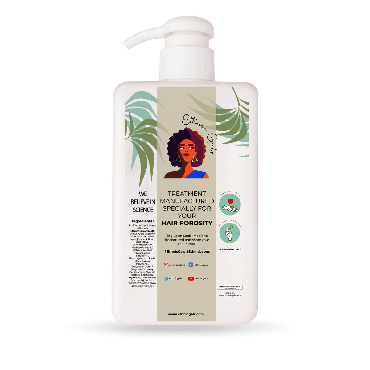 Ethnic Gals Texture-friendly hydration for curly and coily hair textures