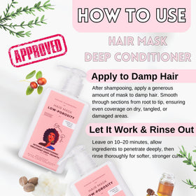 Applying Ethnic Gals mask during a quick five minute treatment