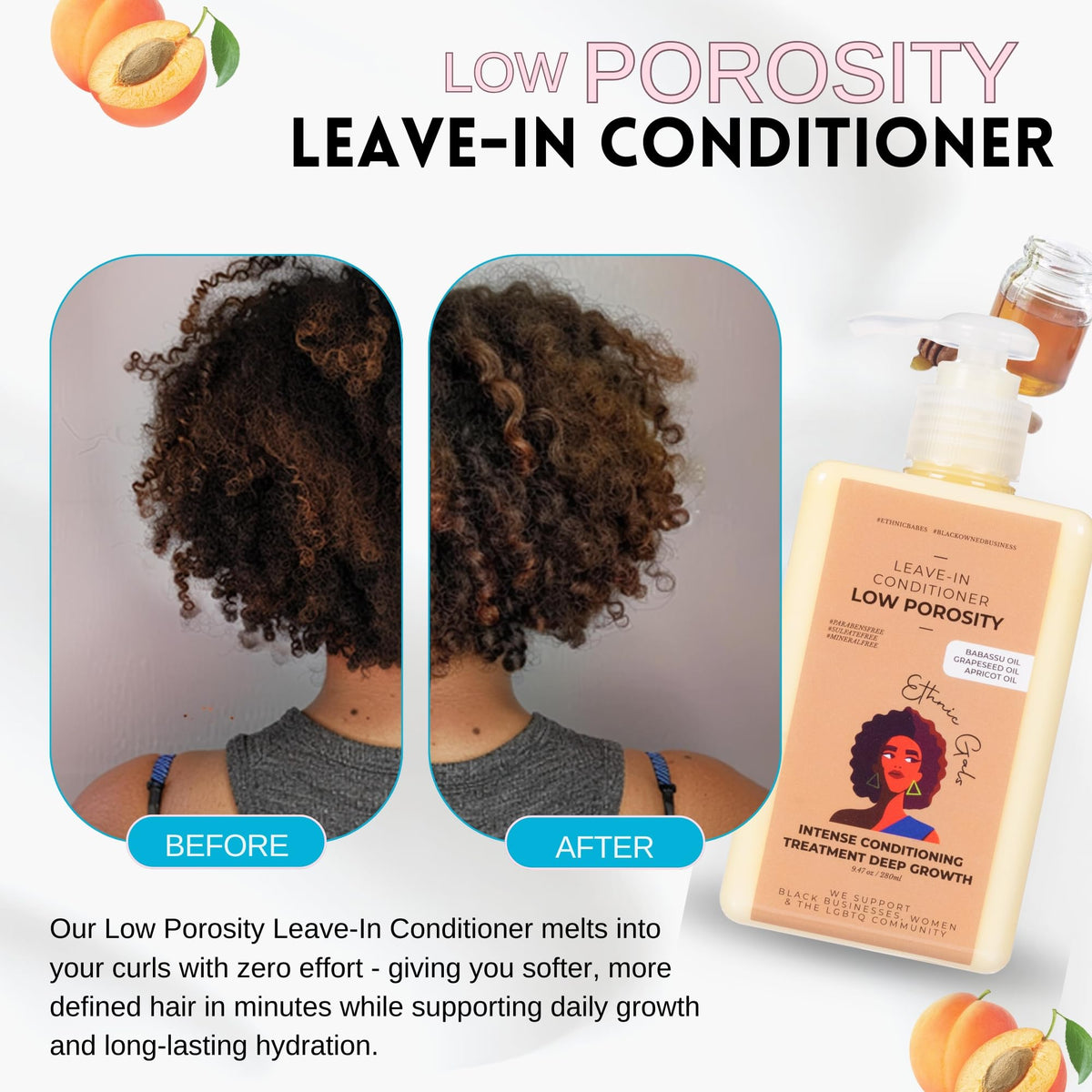 Ethnic Gals Shea Butter Aloe Hydration nourishes textured strands without heaviness