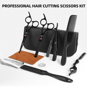 Ethyxe diamond tension screw detail on professional scissors