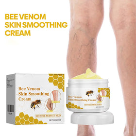 etitek Bee Venom Cream texture showing non-greasy finish