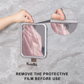 Ettori suction-mount on glass surface for secure placement