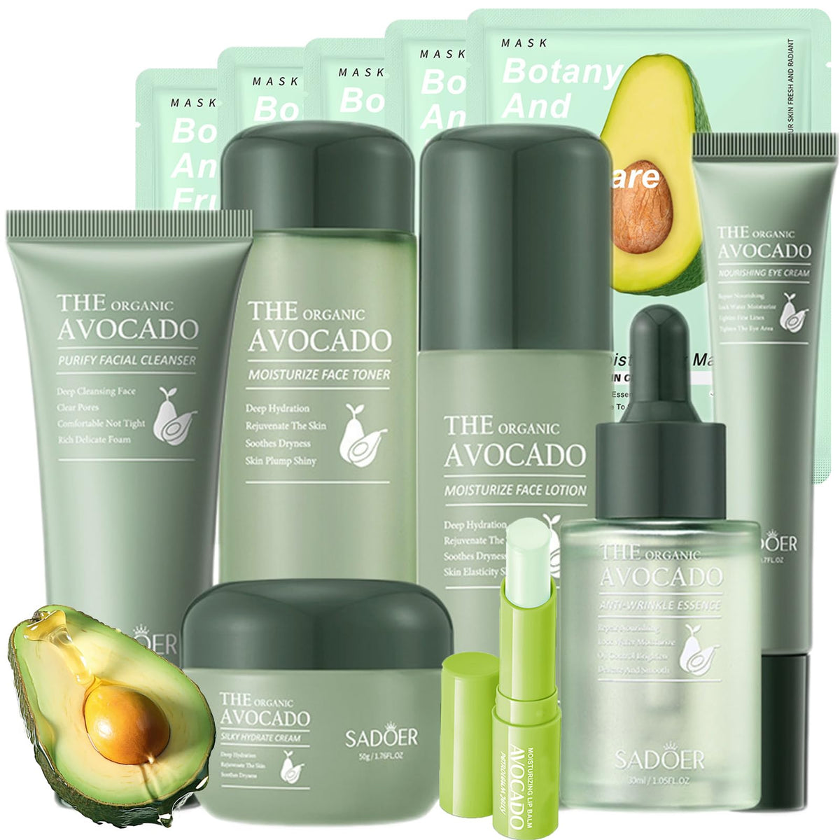 Etuanxi Avocado Cleanser 100g bottle for deep cleansing and refreshed skin