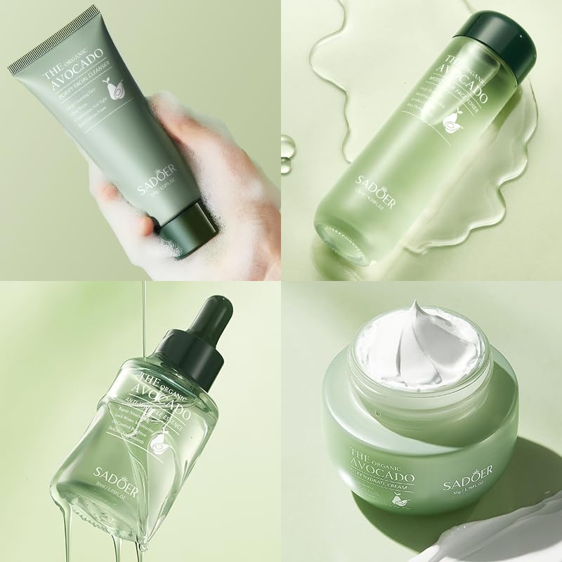 Etuanxi avocado serum bottle highlighting deep hydration and nourishment.