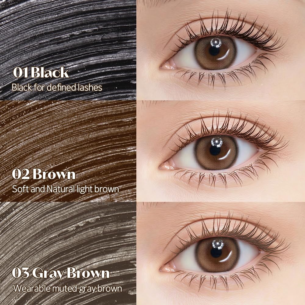 24-hour test demonstrates curl retention for ETUDE Curl Fix Mascara during long days