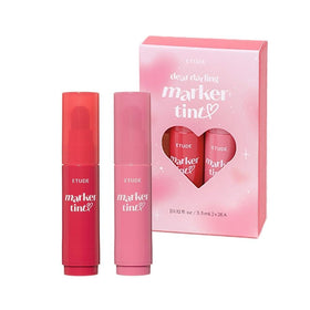 ETUDE Dear Darling Raspberry Pop lip tint bottle shows vibrant long-lasting color.