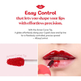 Etude Dear Darling waterproof smudge-proof lip tint during activities