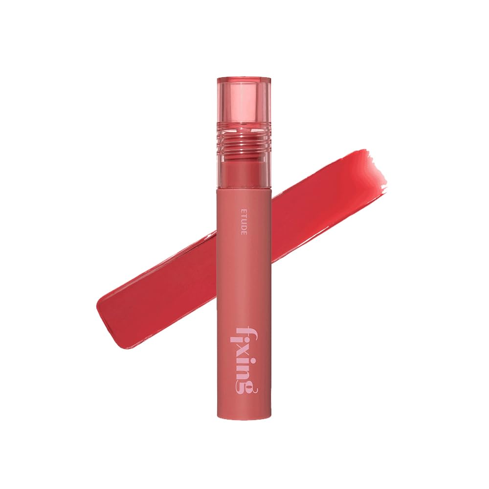 Etude Fixing Tint Analog Rose bottle showing bold color for daily wear