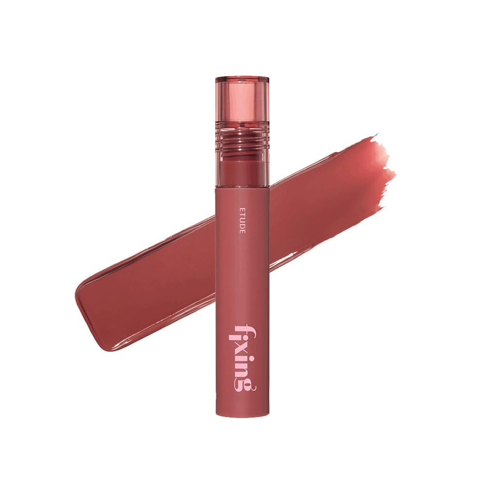 ETUDE Fixing Tint 06 Soft Walnut bottle shows long-lasting color.