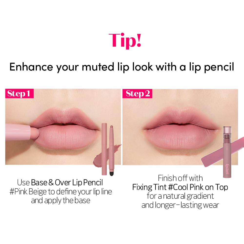 ETUDE Fixing Tint #13 Melange Rose smudge-proof feel throughout day