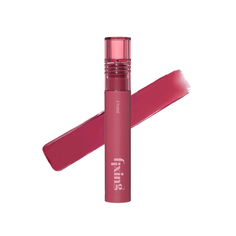 ETUDE Fixing Tint Rose Blending bottle shows long-lasting rosy color.