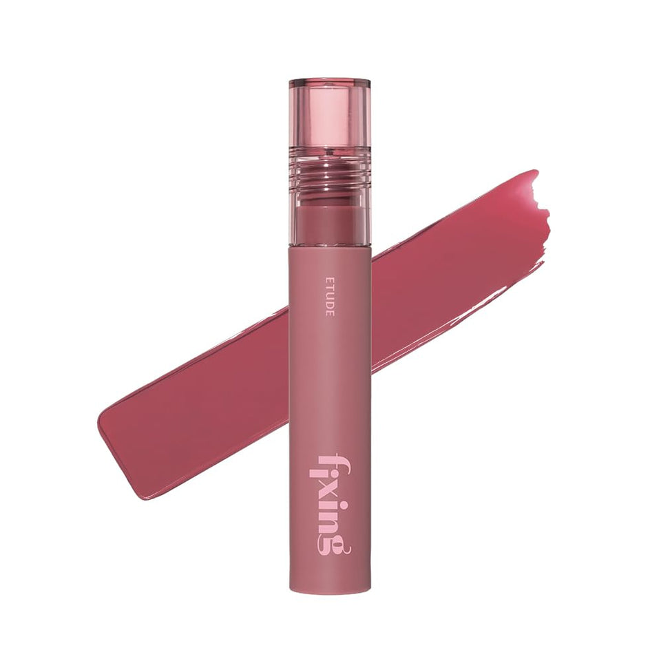 ETUDE Fixing Tint Woody Pink bottle showing vibrant all-day color